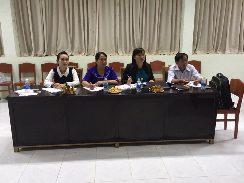 Sinh viên lớp Đại học Nuôi trồng thuỷ sản 2014 báo cáo kết quả thực tập Co-op tại các Công ty và Doanh nghiệp